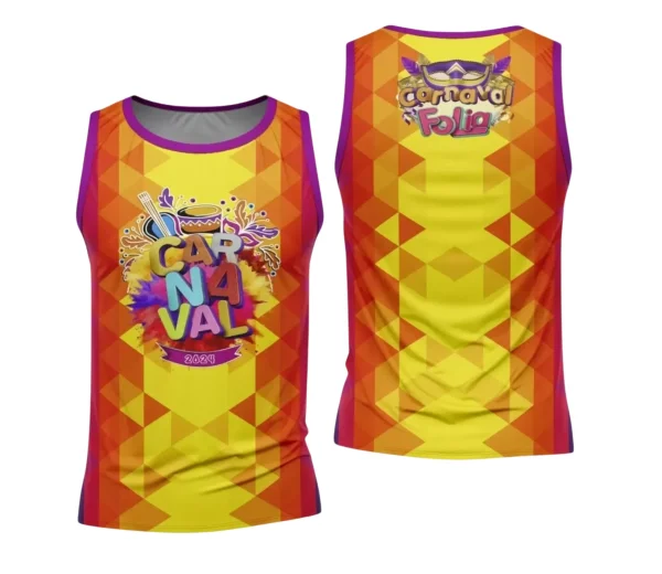 Arte Uniforme Camisa - Bloco Abadá Sublimação Carnaval 2024 - 2025