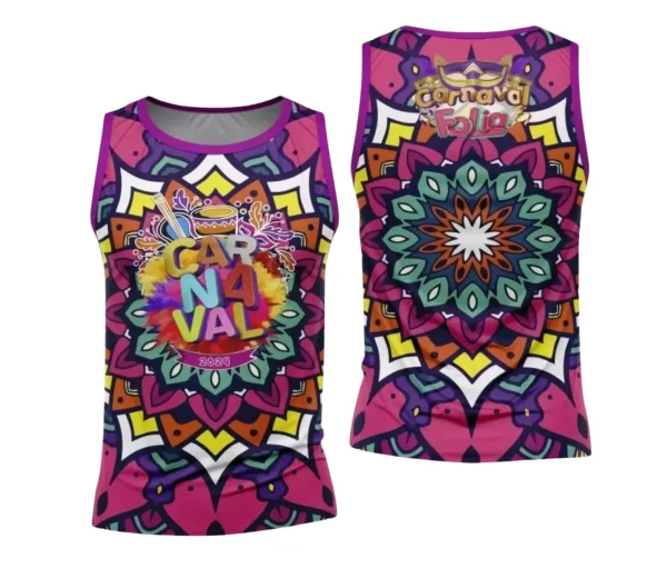 Arte Uniforme Camisa - Bloco Abadá Sublimação Carnaval 2024 - 2025