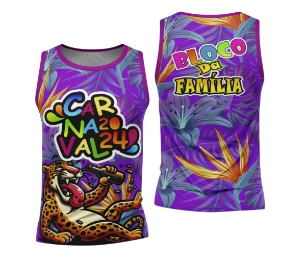 Arte Uniforme Camisa - Bloco Abadá Sublimação Carnaval 2024 - 2025
