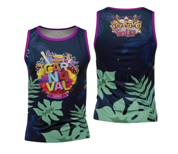 Arte Uniforme Camisa - Bloco Abadá Sublimação Carnaval 2024 - 2025