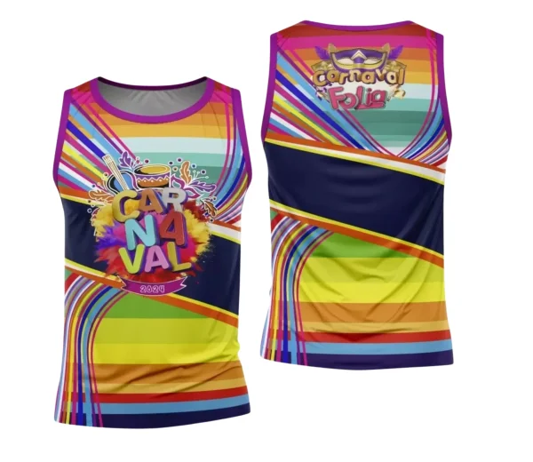 Arte Uniforme Camisa - Bloco Abadá Sublimação Carnaval 2024 - 2025