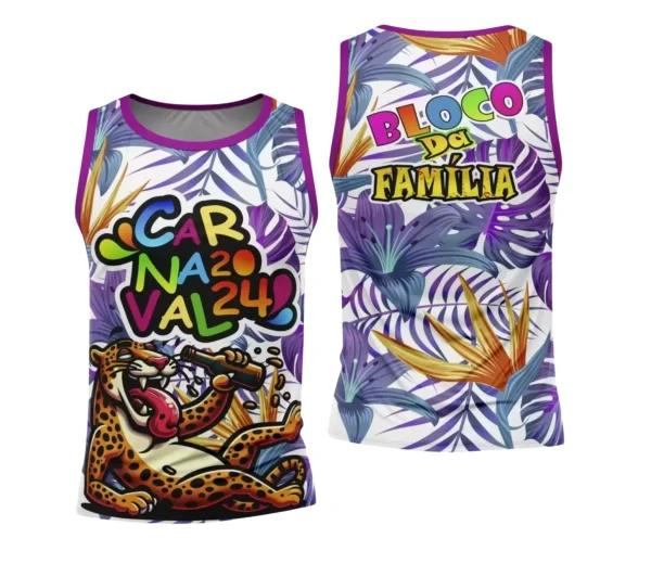 Arte Uniforme Camisa - Bloco Abadá Sublimação Carnaval 2024 - 2025