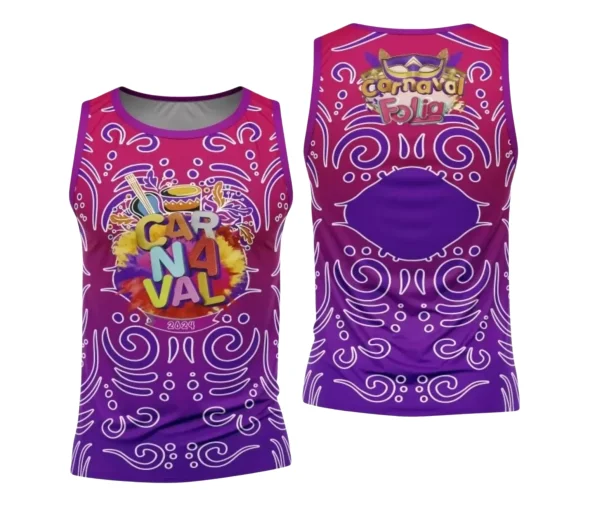 Arte Uniforme Camisa - Bloco Abadá Sublimação Carnaval 2024 - 2025