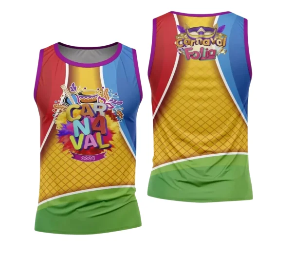 Arte Uniforme Camisa - Bloco Abadá Sublimação Carnaval 2024 - 2025