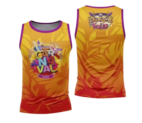 Arte Uniforme Camisa - Bloco Abadá Sublimação Carnaval 2024 - 2025