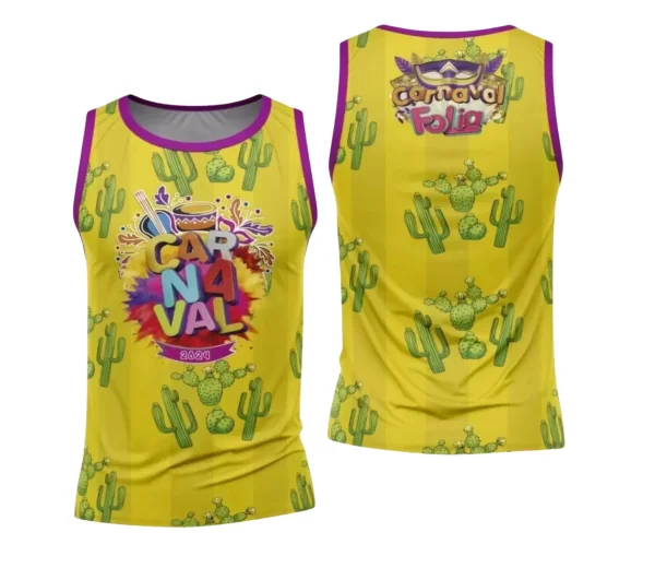 Arte Uniforme Camisa - Bloco Abadá Sublimação Carnaval 2024 - 2025