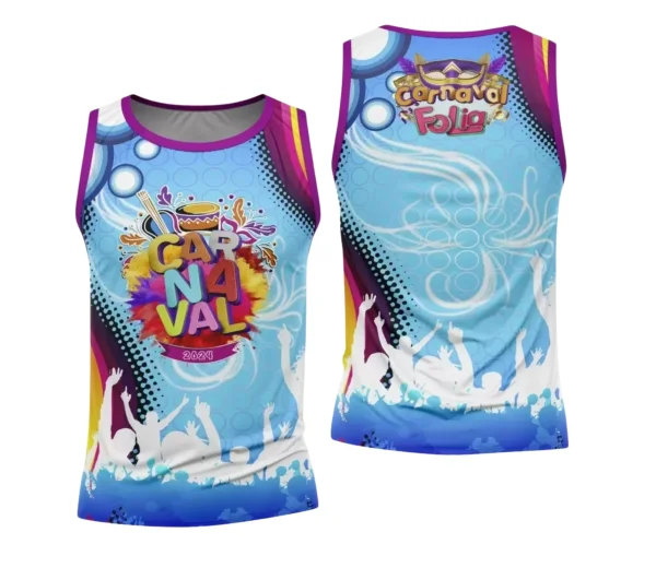 Arte Uniforme Camisa - Bloco Abadá Sublimação Carnaval 2024 - 2025