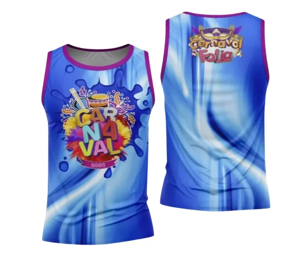 Arte Uniforme Camisa - Bloco Abadá Sublimação Carnaval 2024 - 2025