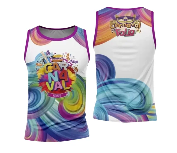 Arte Uniforme Camisa - Bloco Abadá Sublimação Carnaval 2024 - 2025