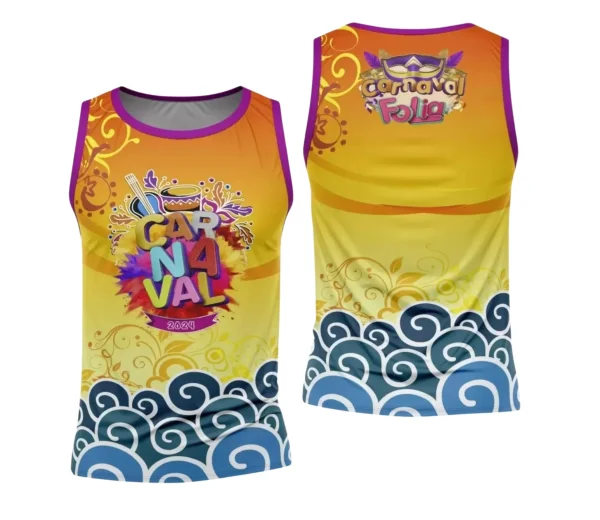 Arte Uniforme Camisa - Bloco Abadá Sublimação Carnaval 2024 - 2025