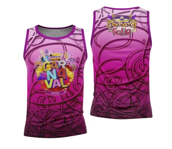 Arte Uniforme Camisa - Bloco Abadá Sublimação Carnaval 2024 - 2025