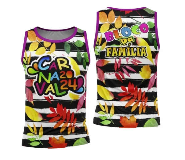 Arte Uniforme Camisa - Bloco Abadá Sublimação Carnaval 2024 - 2025
