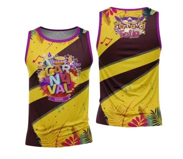 Arte Uniforme Camisa - Bloco Abadá Sublimação Carnaval 2024 - 2025