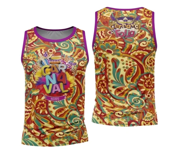 Arte Uniforme Camisa - Bloco Abadá Sublimação Carnaval 2024 - 2025