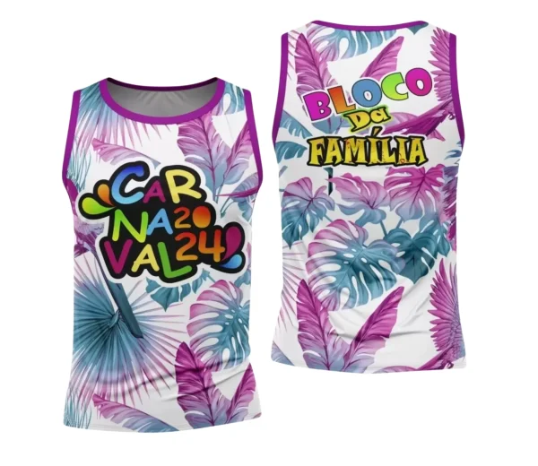 Arte Uniforme Camisa - Bloco Abadá Sublimação Carnaval 2024 - 2025