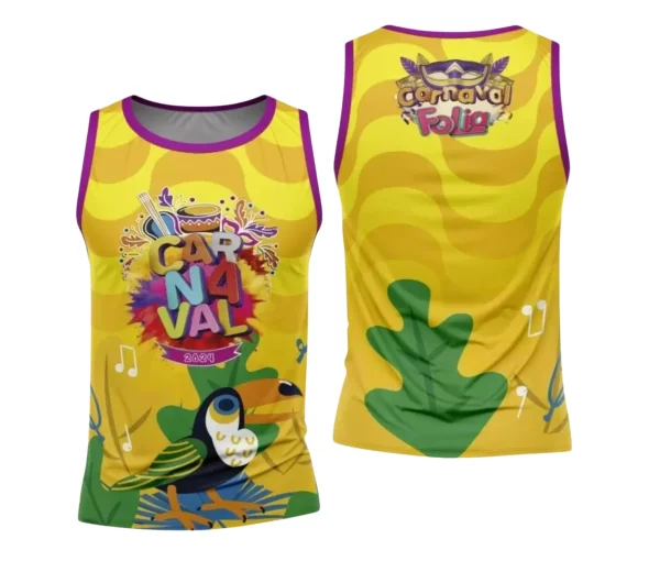 Arte Uniforme Camisa - Bloco Abadá Sublimação Carnaval 2024 - 2025