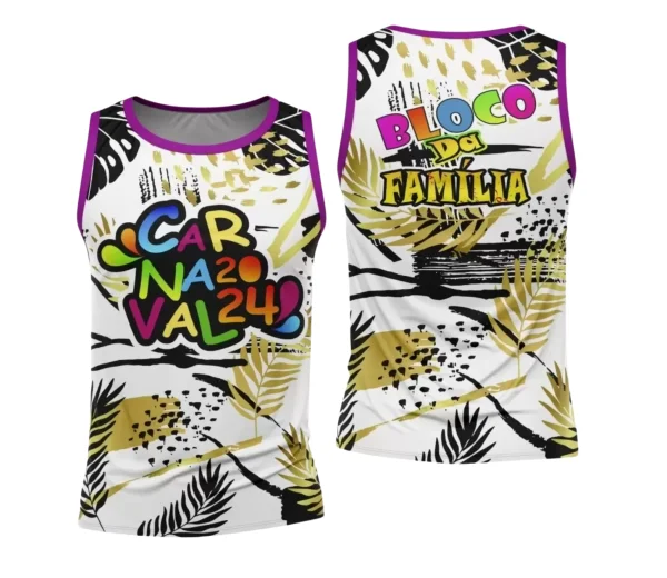 Arte Uniforme Camisa - Bloco Abadá Sublimação Carnaval 2024 - 2025