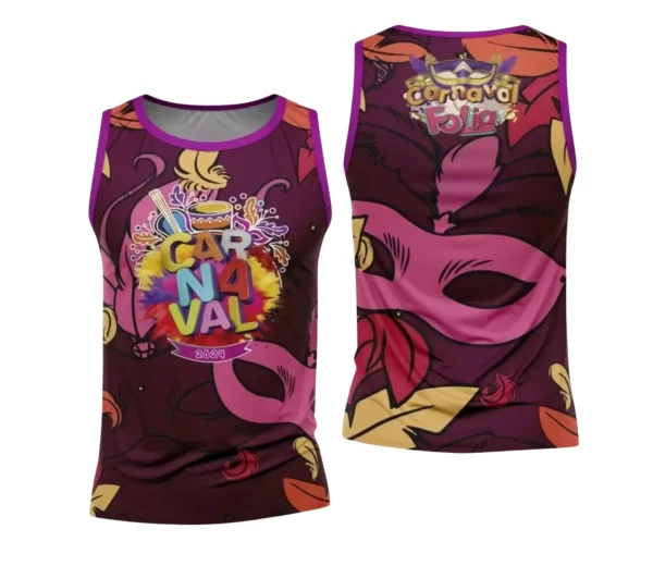 Arte Uniforme Camisa - Bloco Abadá Sublimação Carnaval 2024 - 2025