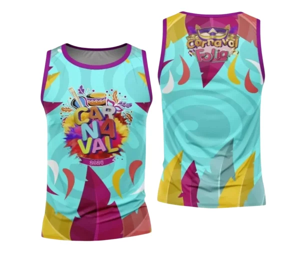 Arte Uniforme Camisa - Bloco Abadá Sublimação Carnaval 2024 - 2025