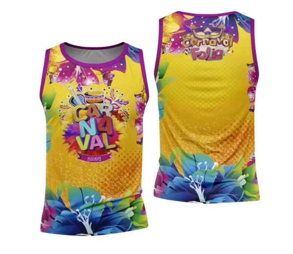 Arte Uniforme Camisa - Bloco Abadá Sublimação Carnaval 2024 - 2025