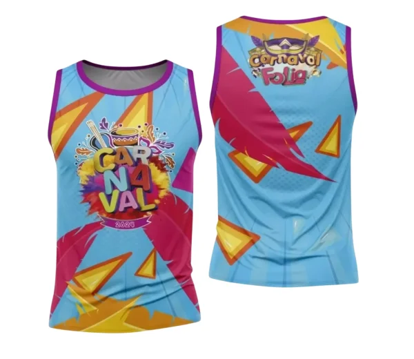 Arte Uniforme Camisa - Bloco Abadá Sublimação Carnaval 2024 - 2025