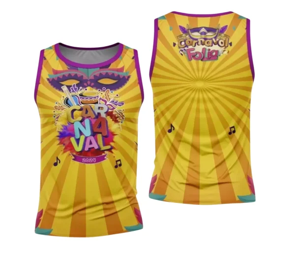 Arte Uniforme Camisa - Bloco Abadá Sublimação Carnaval 2024 - 2025