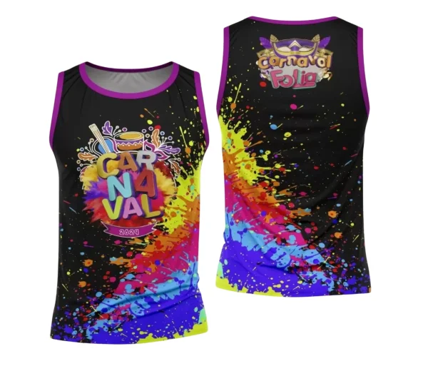 Arte Uniforme Camisa - Bloco Abadá Sublimação Carnaval 2024 - 2025