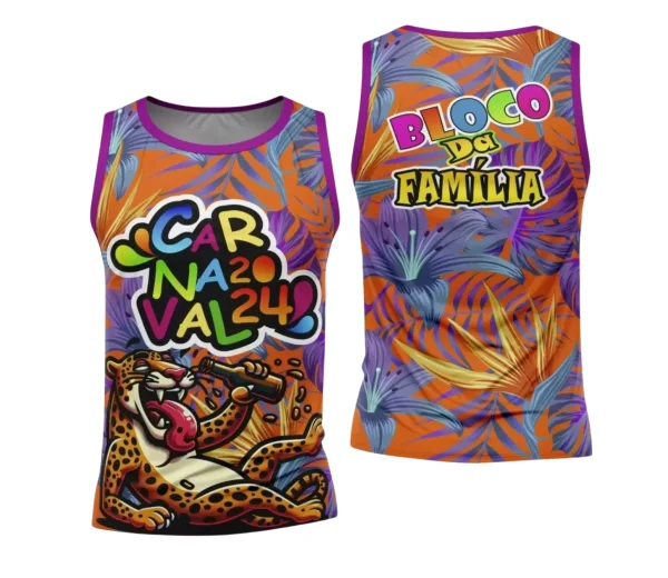 Arte Uniforme Camisa - Bloco Abadá Sublimação Carnaval 2024 - 2025