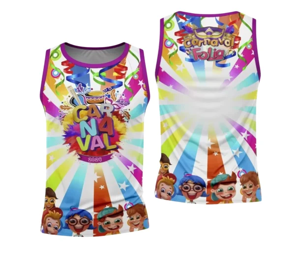 Arte Uniforme Camisa - Bloco Abadá Sublimação Carnaval 2024 - 2025