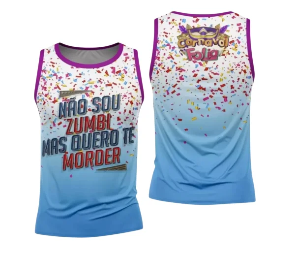 Arte Uniforme Camisa - Bloco Abadá Sublimação Carnaval 2024 - 2025