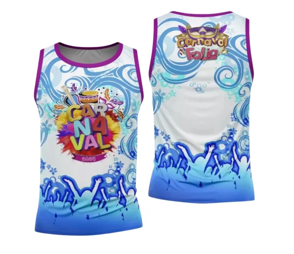 Arte Uniforme Camisa - Bloco Abadá Sublimação Carnaval 2024 - 2025