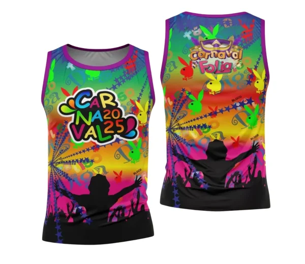 Arte Uniforme Camisa - Bloco Abadá Sublimação Carnaval - 2025