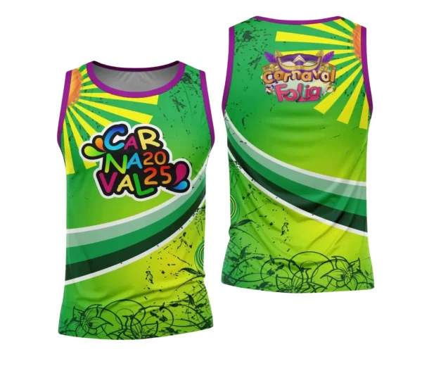 Arte Uniforme Camisa - Bloco Abadá Sublimação Carnaval - 2025