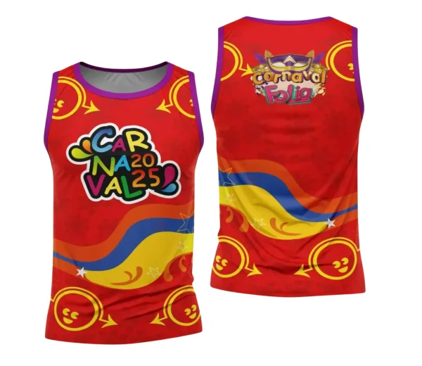 Arte Uniforme Camisa - Bloco Abadá Sublimação Carnaval - 2025