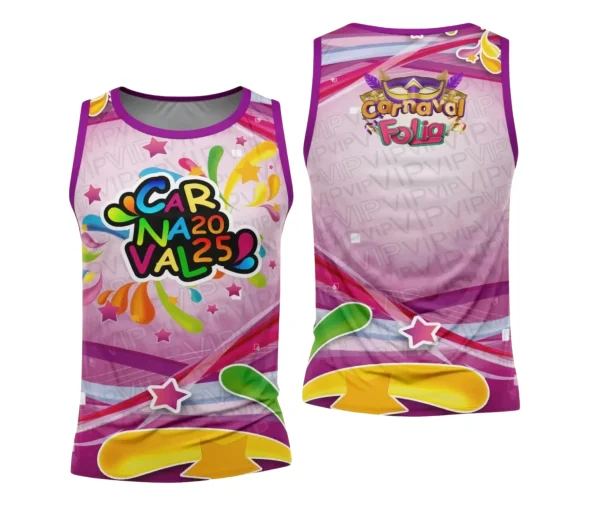 Arte Uniforme Camisa - Bloco Abadá Sublimação Carnaval - 2025