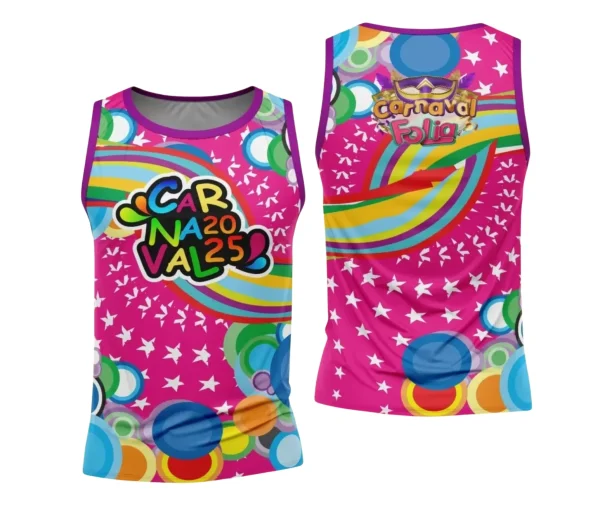 Arte Uniforme Camisa - Bloco Abadá Sublimação Carnaval - 2025