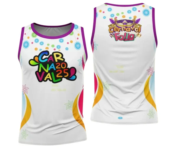 Arte Uniforme Camisa - Bloco Abadá Sublimação Carnaval - 2025