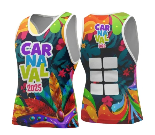 Arte Uniforme Camisa - Bloco Abadá Sublimação Carnaval - 2025