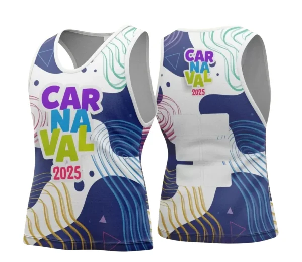 Arte Uniforme Camisa - Bloco Abadá Sublimação Carnaval - 2025