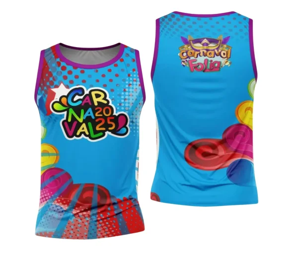 Arte Uniforme Camisa - Bloco Abadá Sublimação Carnaval - 2025