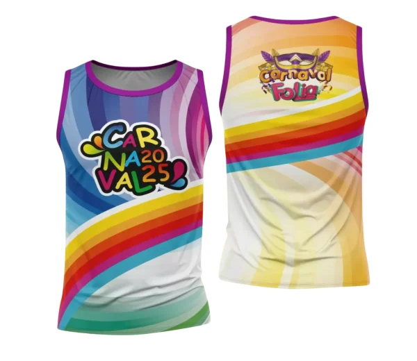 Arte Uniforme Camisa - Bloco Abadá Sublimação Carnaval - 2025