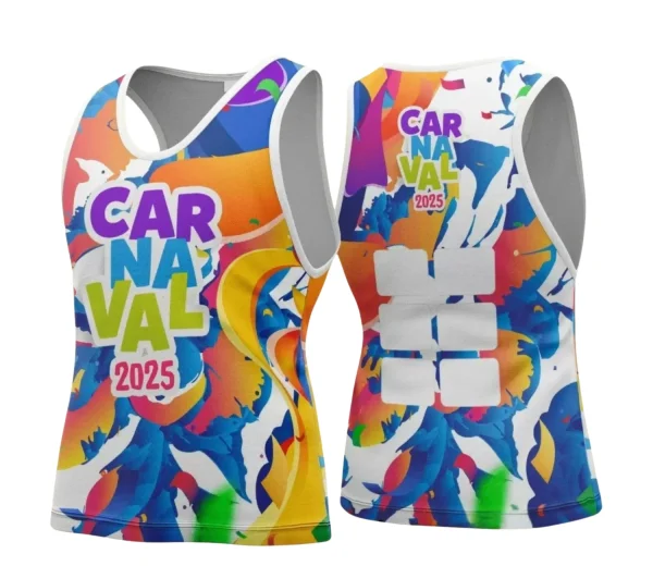 Arte Uniforme Camisa - Bloco Abadá Sublimação Carnaval - 2025
