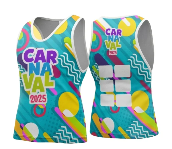 Arte Uniforme Camisa - Bloco Abadá Sublimação Carnaval - 2025