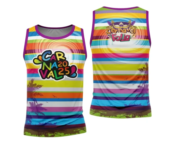 Arte Uniforme Camisa - Bloco Abadá Sublimação Carnaval - 2025