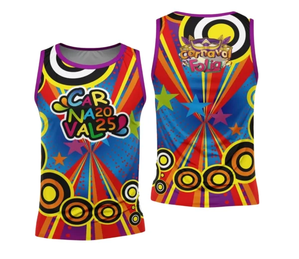 Arte Uniforme Camisa - Bloco Abadá Sublimação Carnaval - 2025