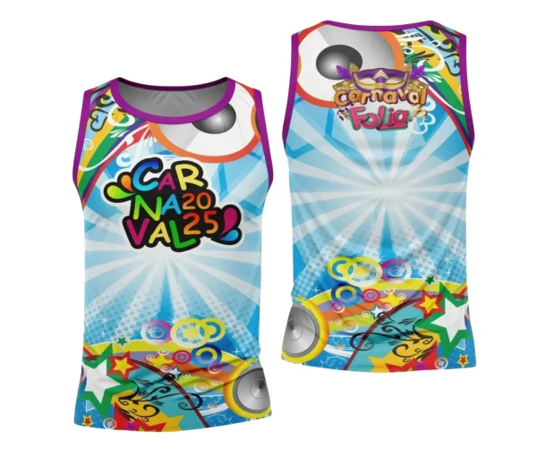 Arte Uniforme Camisa - Bloco Abadá Sublimação Carnaval - 2025