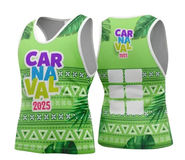 Arte Uniforme Camisa - Bloco Abadá Sublimação Carnaval - 2025