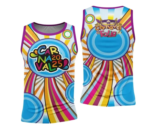 Arte Uniforme Camisa - Bloco Abadá Sublimação Carnaval - 2025