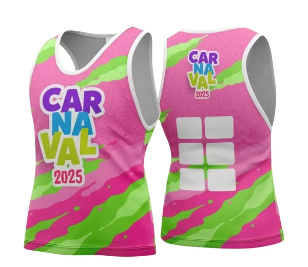 Arte Uniforme Camisa - Bloco Abadá Sublimação Carnaval - 2025