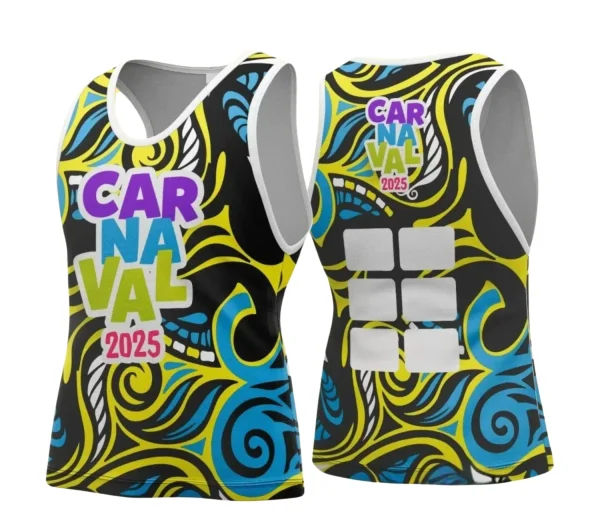 Arte Uniforme Camisa - Bloco Abadá Sublimação Carnaval - 2025